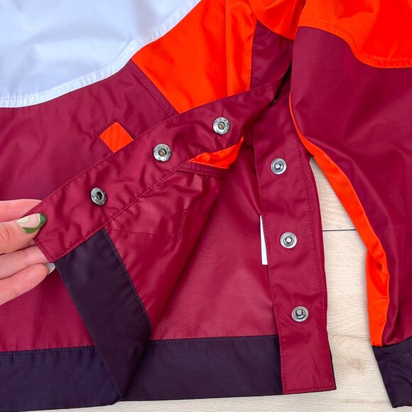 EUC Nike Air Women's Colorblock Woven Jacket AH7630 Med / Throwback 90s Style - Picture 5 of 16